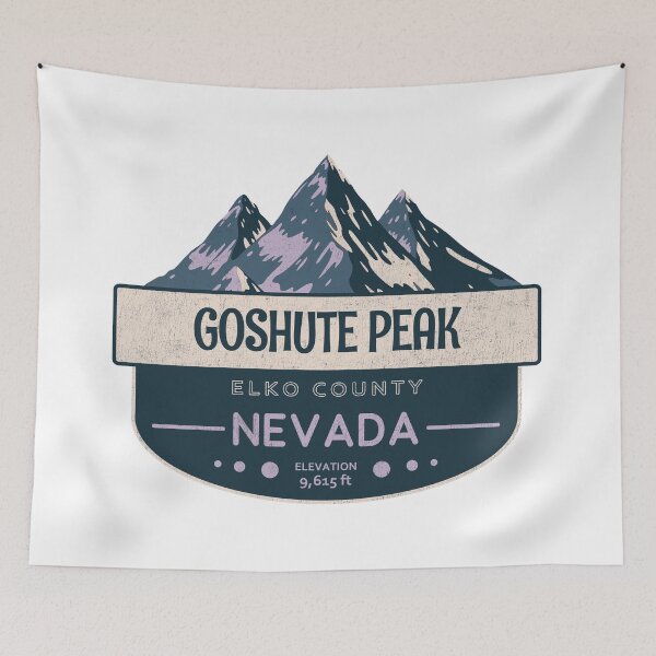 Item preview, Goshute Peak, Elko County, Nevada, Mountain Design designed and sold by Wanderful-roads.