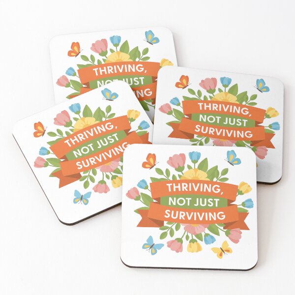 Item preview, Thriving Not Just Surviving Shirt | Inspirational Leukemia Awareness Tee | Orange Ribbon Fighter Gift designed and sold by PairWearTee.