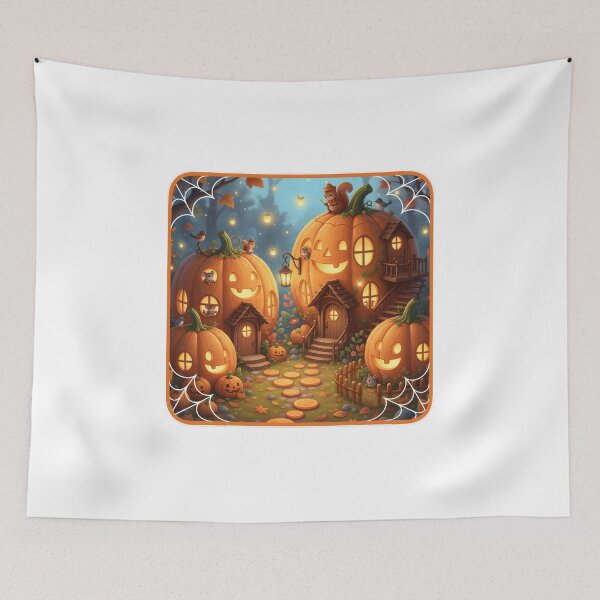 Item preview, Pumpkin Village Glow designed and sold by cryolith7454.