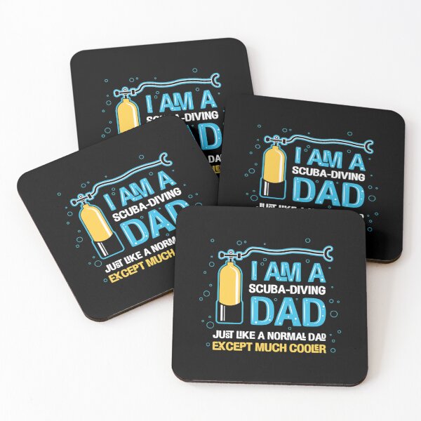 Item preview, Dad - I'm A Scuba Diving Dad designed and sold by BrownDemarco.