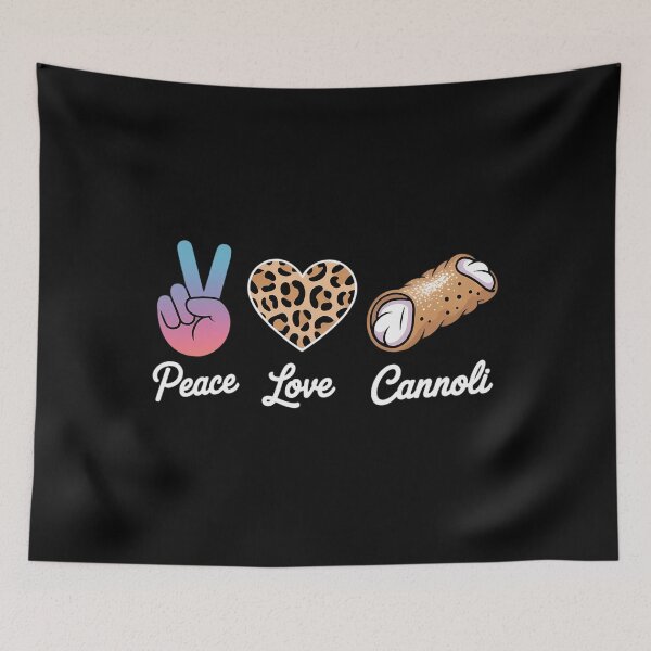 Item preview, Italy Cannoli Lover Love Peace Italian Food Heart Cannoli designed and sold by aidenpier.