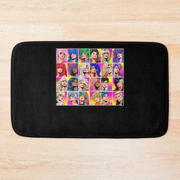 Item preview, Jem And The Holograms - Characters designed and sold by hanneloreguzon.