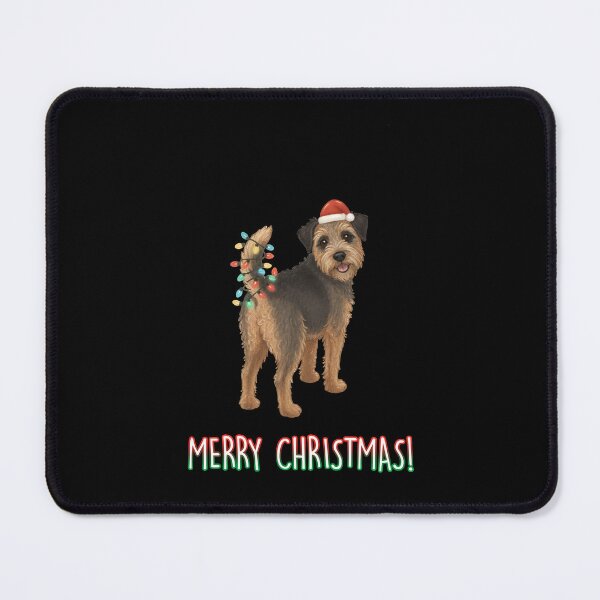 Item preview, Funny Border Terrier Merry Christmas Holidays Xmas Mom Dad Kids designed and sold by FurryHavenPH.