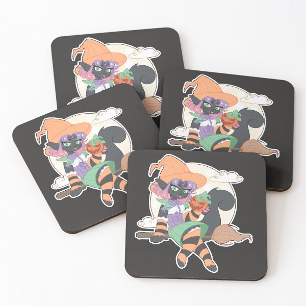 Item preview, Cute Cat Witch designed and sold by Wicker-Dragoon.