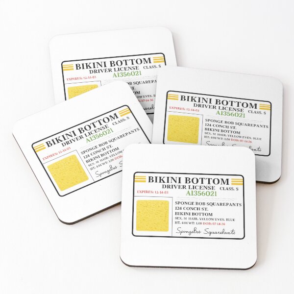 Item preview, Copy of SpongeBob/SpongeBob Driver's License designed and sold by DibujandoPorfa.