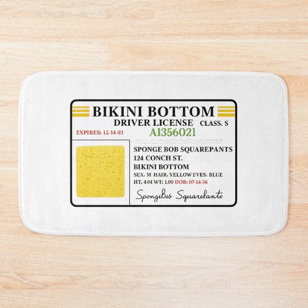 Item preview, Copy of SpongeBob/SpongeBob Driver's License designed and sold by DibujandoPorfa.