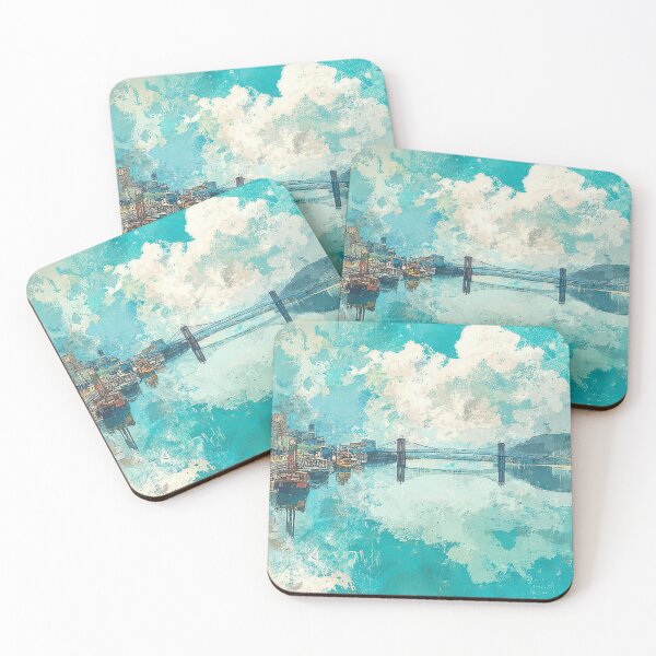 Item preview, Cincinnati Riverfront Nightfall Queen City By Ohio designed and sold by KONSDIH.
