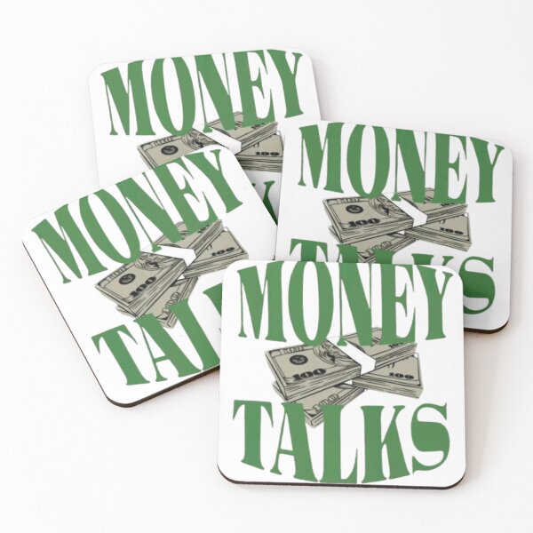 Item preview, Money Talks Bold Typography Design designed and sold by FloraMyst.