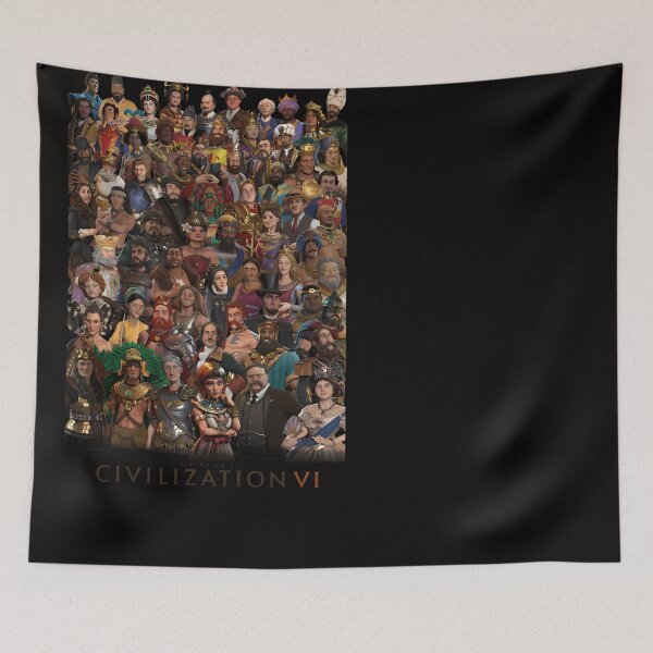 Item preview, Civilization Vi Leaders designed and sold by Abby-Hill-81.