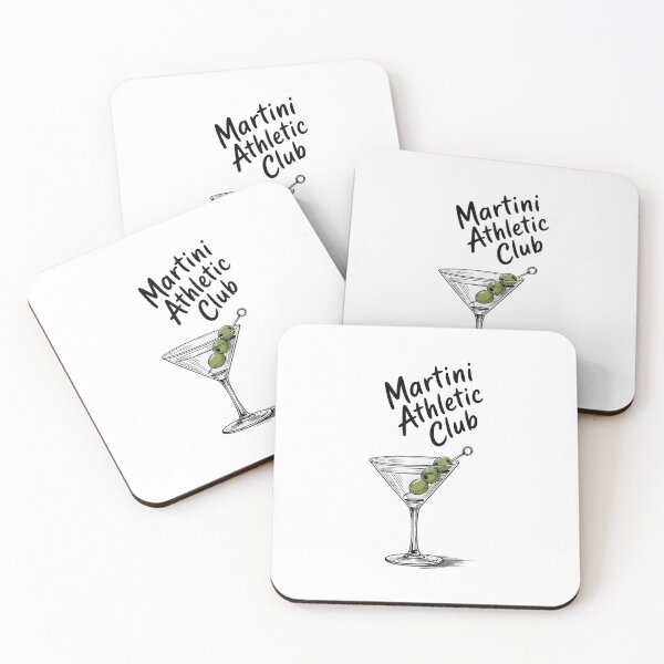 Item preview, Martini Athletic Club X Coffee Cocktail Café Bar Coffee Back designed and sold by aidenpier.