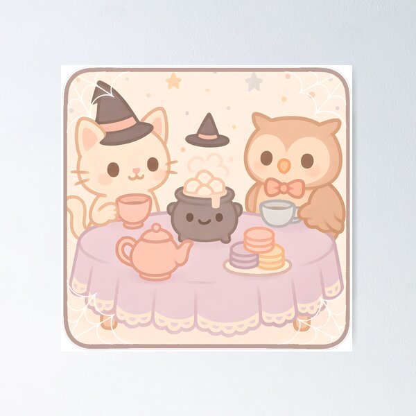 Item preview, Cauldron Tea Party designed and sold by cryolith7454.