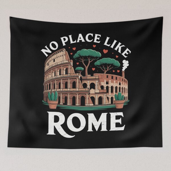 Item preview, No Place Like Rome Italy Italia Rome Colosseum Italian designed and sold by aidenpier.