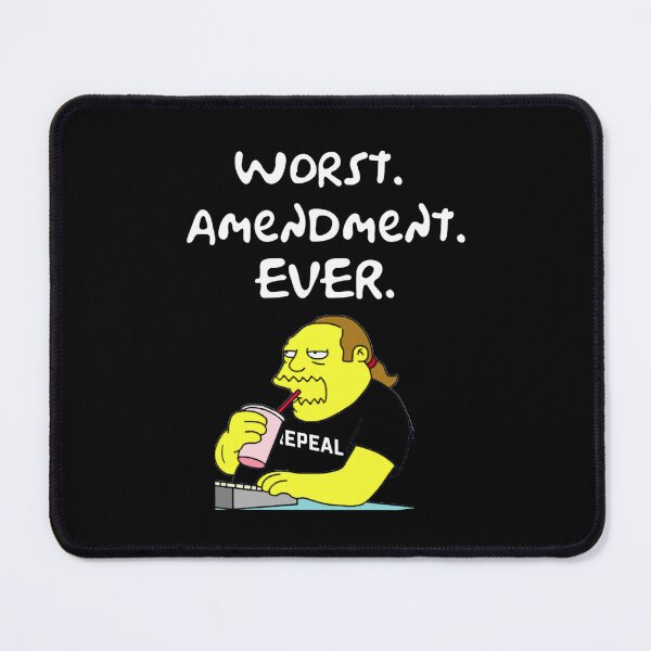 Item preview, WORST. AMENDMENT. EVER designed and sold by BrownDemarco.