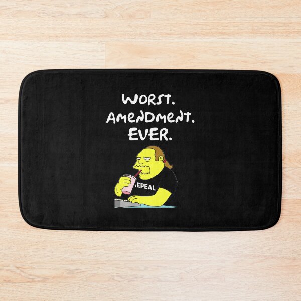 Item preview, WORST. AMENDMENT. EVER designed and sold by BrownDemarco.