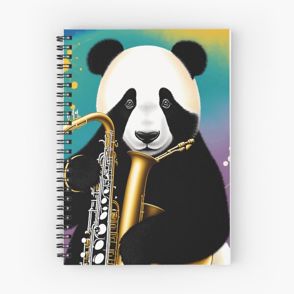 Item preview, Saxy Panda Groovy Tunes designed and sold by NiamNewStore.