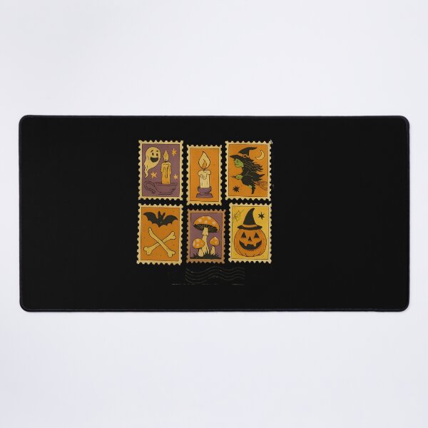 Item preview, Funny Halloween Postage Stamp Style Motives designed and sold by Logiamerch.