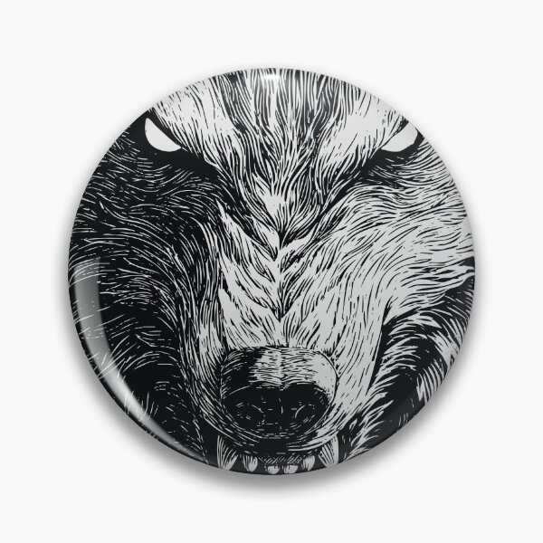 Artikelvorschau, Die wilde Wolfsillustration entworfen und verkauft von shafranietz.