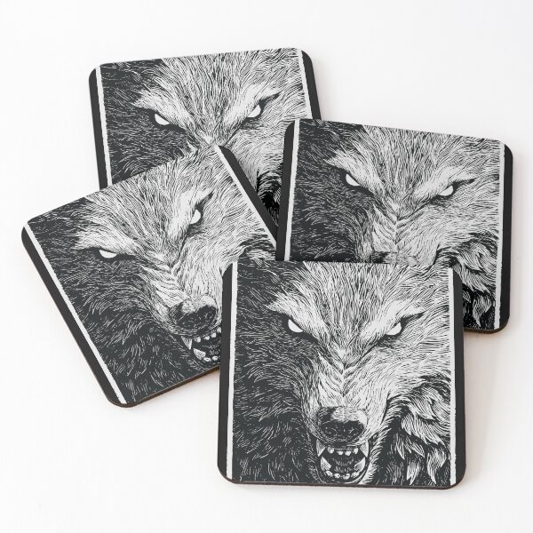Item preview,  The Ferocious Wolf Illustration designed and sold by shafranietz.