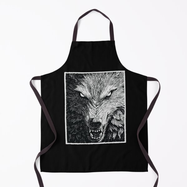 Item preview, The Ferocious Wolf Illustration designed and sold by shafranietz.