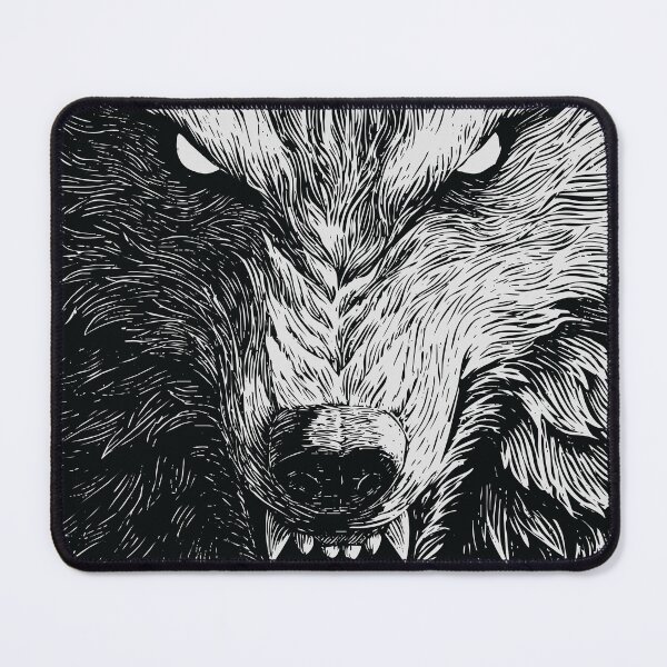 Item preview, The Ferocious Wolf Illustration designed and sold by shafranietz.
