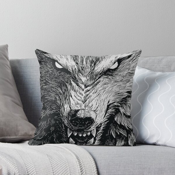 Item preview,  The Ferocious Wolf Illustration designed and sold by shafranietz.