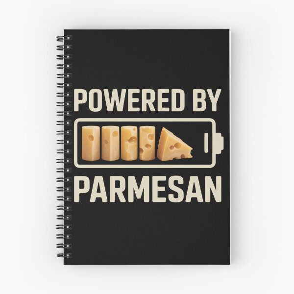 Item preview, Powered By Parmesan Cheese Funny Italian Parmigiano Reggiano designed and sold by aidenpier.