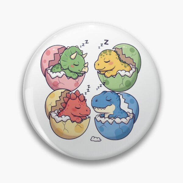 Item preview, Baby dinosaur sleeping in an egg designed and sold by PP&RAINBOW SHOP.