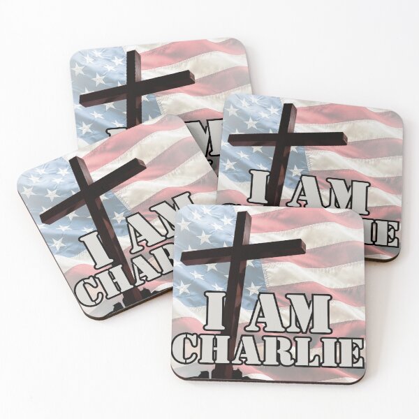 Item preview, I am Charlie Patriotic design. Tell the world who YOU are! designed and sold by PegLeg-Montys.