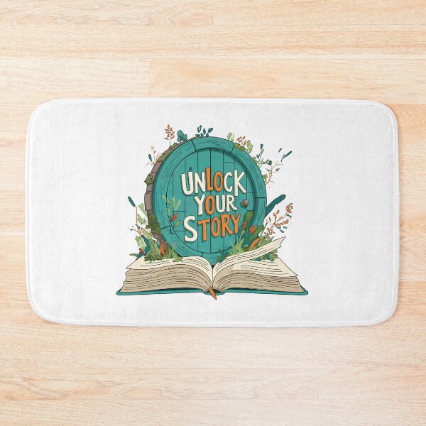 Item preview, Unlock Your Story - Whimsical Book Door Illustration for Readers & Writers - Fantasy designed and sold by Fenay Designs.