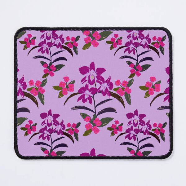 Item preview, Purple Orchid Floral Pattern on Lilac designed and sold by MNX.