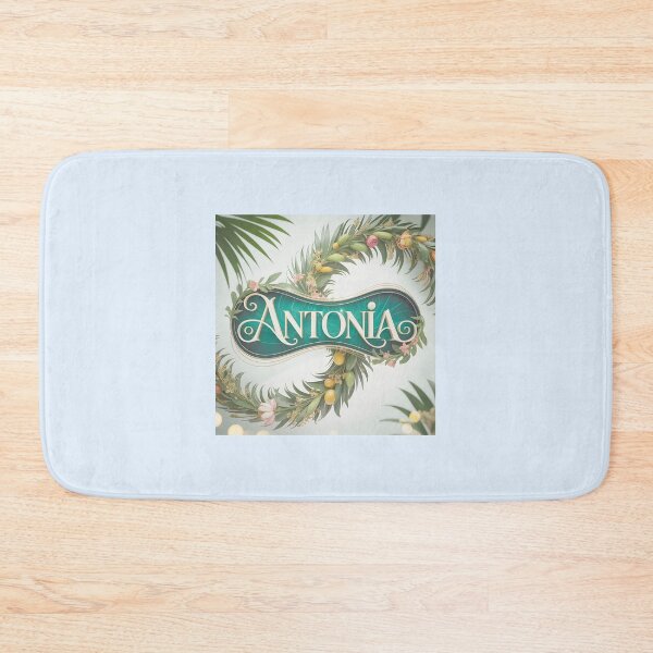 Item preview, Antonia Floral Monogram Name Art designed and sold by Shannon Austin.