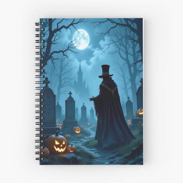Item preview, Graveyard Glow – GothicCastle, Jack-o’-Lanterns & MoonlightMystery in eerie elegance designed and sold by FotoworldEdel.