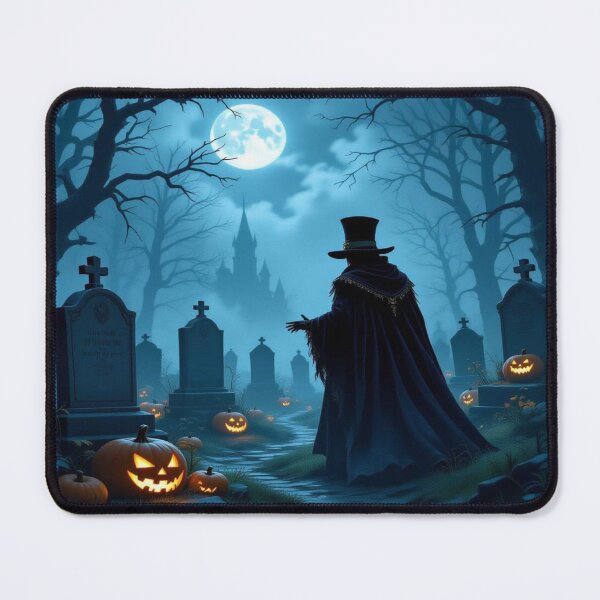 Item preview, Graveyard Glow – GothicCastle, Jack-o’-Lanterns & MoonlightMystery in eerie elegance designed and sold by FotoworldEdel.