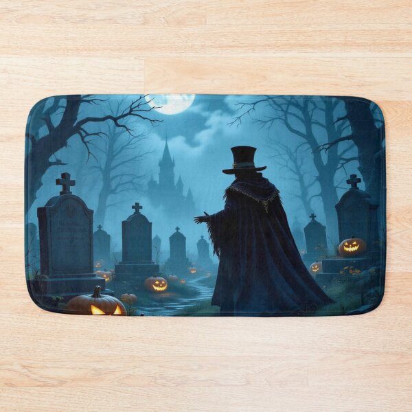 Item preview, Graveyard Glow – GothicCastle, Jack-o’-Lanterns & MoonlightMystery in eerie elegance designed and sold by FotoworldEdel.