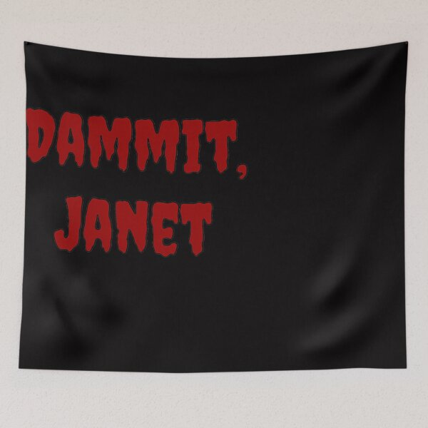 Item preview, Dammit Janet The Rocky Horror Picture Show designed and sold by Abby-Hill-81.