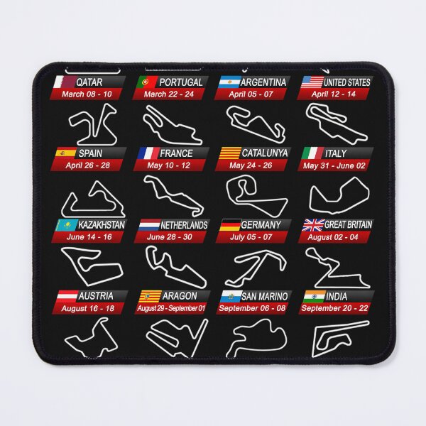 Item preview, Calendar-Season-2024-Motogp-Circuits-Sport designed and sold by Dianallrich.