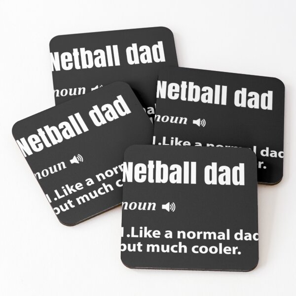 Item preview, Netball Dad designed and sold by Bridger-Bronco.