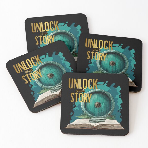 Item preview, Unlock Your Story – Fantasy Round Door & Open Book Design for Readers and Writers - Fantasy designed and sold by Fenay Designs.