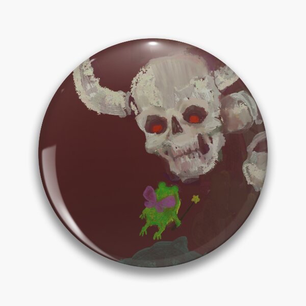 Item preview, fairy frog meets the giant skeleton  designed and sold by guilhernunes.