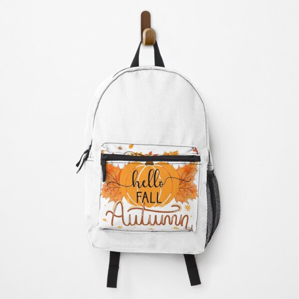 Item preview, Hello Autumn – Cozy Fall Sticker designed and sold by creativesurface.