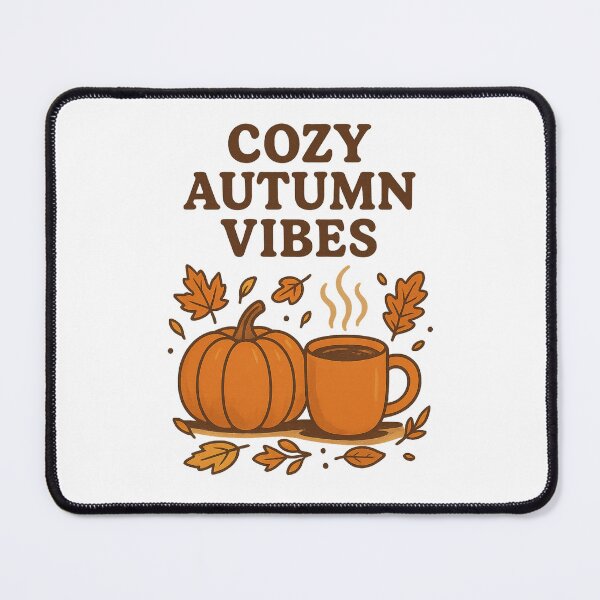 Item preview, Cozy Autumn Vibes Pumpkin Coffee Fall Season Design designed and sold by Dragonfly-10.