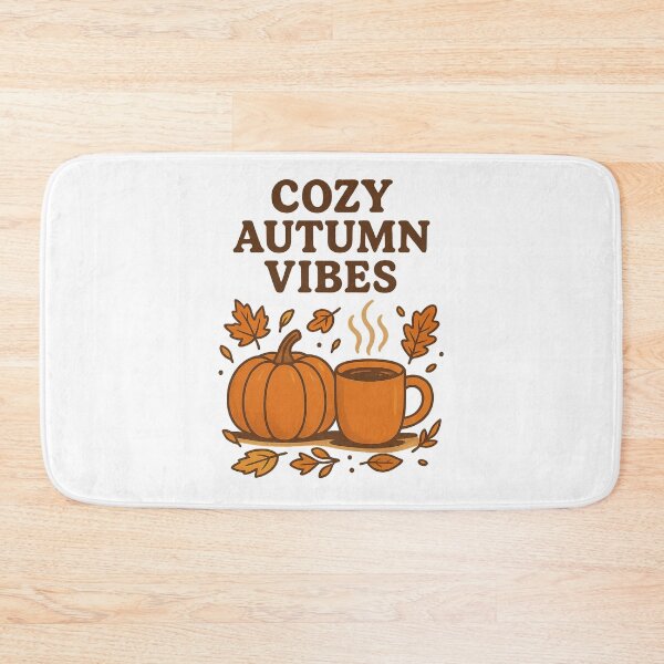 Item preview, Cozy Autumn Vibes Pumpkin Coffee Fall Season Design designed and sold by Dragonfly-10.