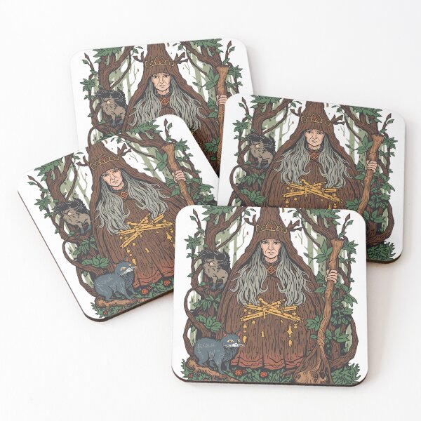 Item preview, Baba Jaga – Reina del Bosque designed and sold by 1PrintSpark.