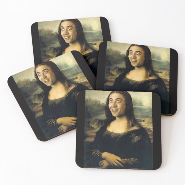 Item preview, Nicholas Cage Mona Lisa designed and sold by Abby-Hill-81.