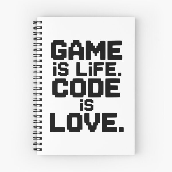 Item preview, Game is Life. Code is Love. designed and sold by Frank Ring.