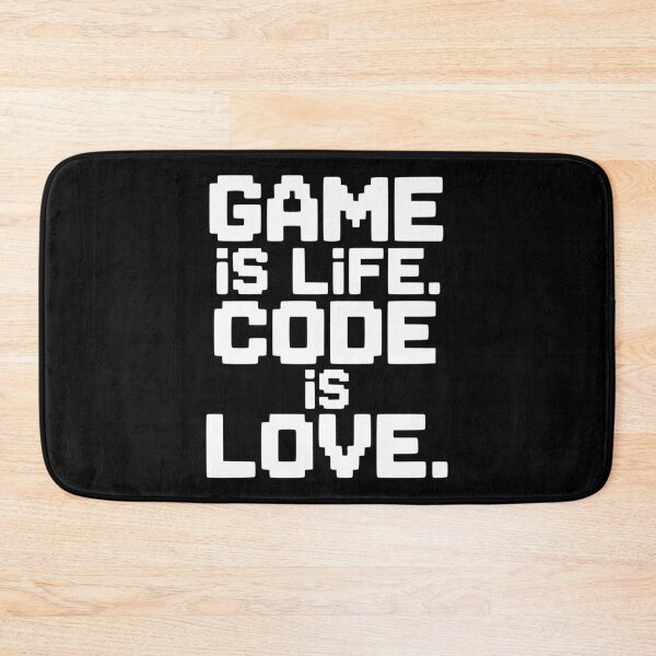 Item preview, Game is Life. Code is Love. designed and sold by Frank Ring.