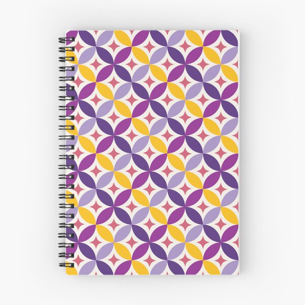 Item preview, Pretty circles and stars geometric pattern designed and sold by RuthB-Design.