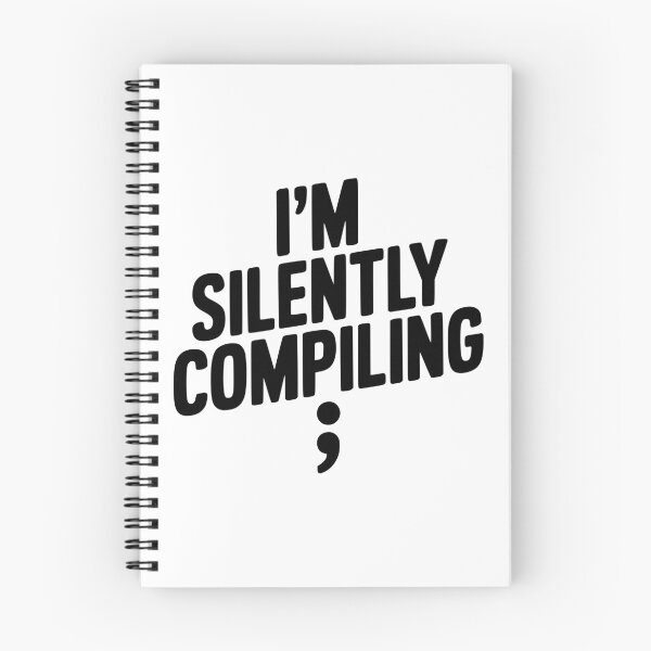 Item preview, I’m Silently Compiling designed and sold by Frank Ring.