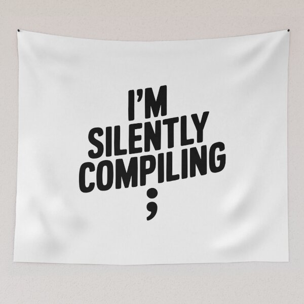 Item preview, I’m Silently Compiling designed and sold by Frank Ring.