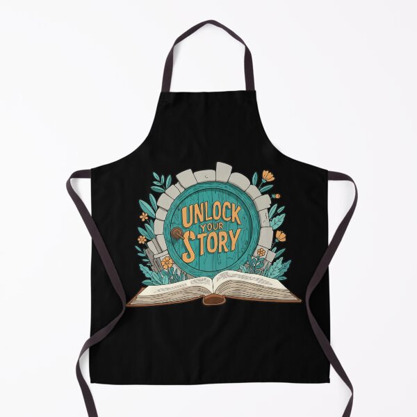 Item preview, Unlock Your Story — Fantasy Round Door & Book Lover Illustration - Fantasy designed and sold by Fenay Designs.